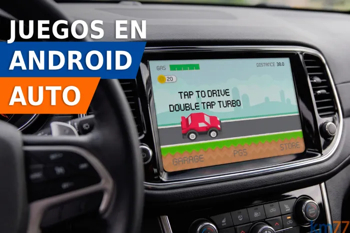 Android Auto permite jugar en la pantalla del coche