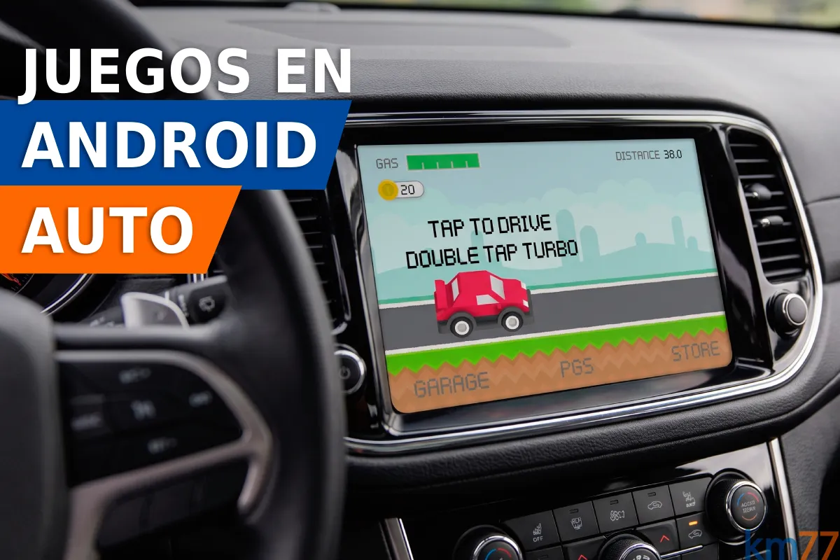 Android Auto permite jugar en la pantalla del coche