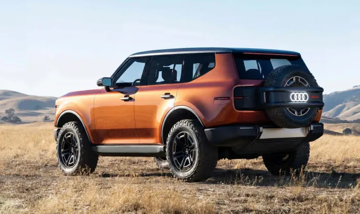 Así será el primer 4x4, verdaderamente todoterreno, de Audi, el Mercedes Clase G de los cuatro aros
