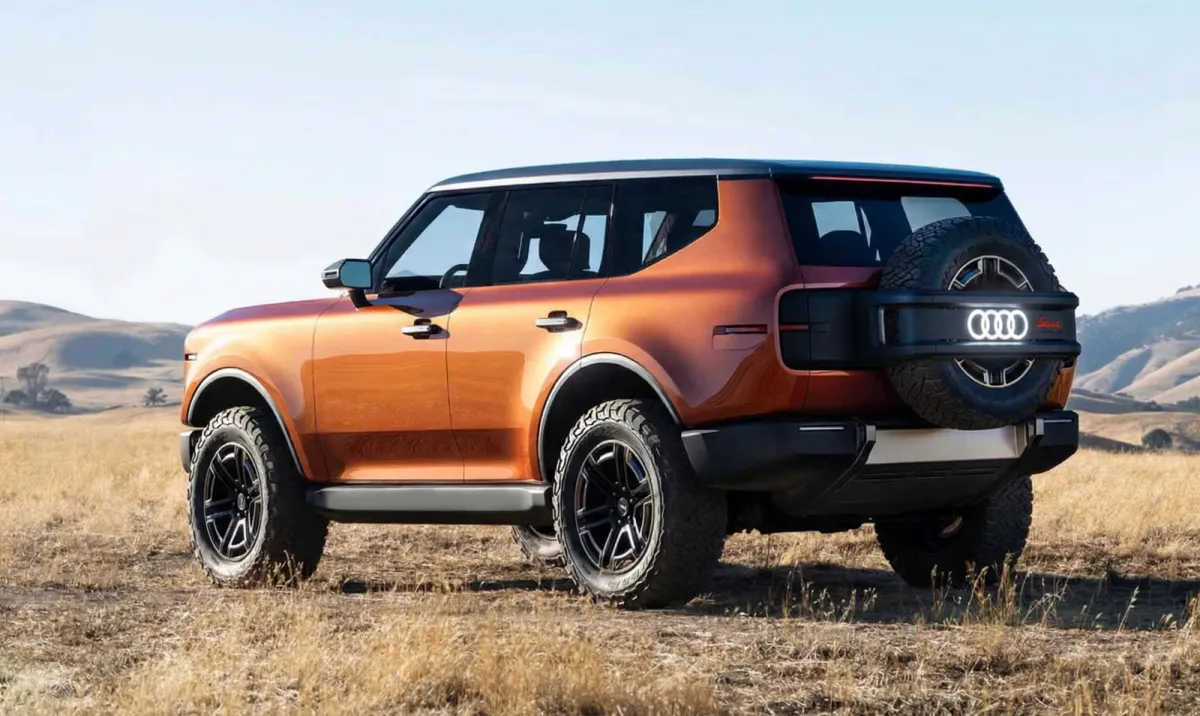 Así será el primer 4x4, verdaderamente todoterreno, de Audi, el Mercedes Clase G de los cuatro aros