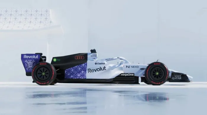 Audi F1 reveló su decoración especial para el Gran Premio de Singapur