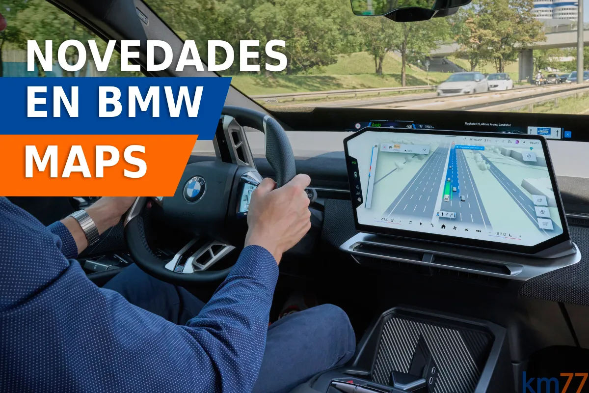 BMW Maps integrará navegación y asistentes de conducción en 3D