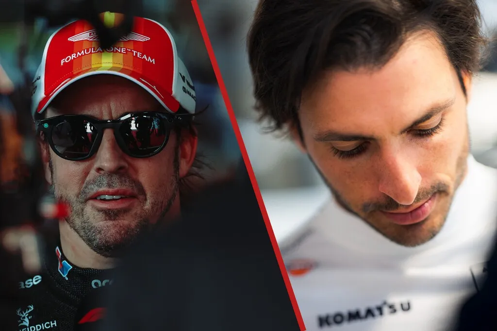 Carlos Sainz responde a Fernando Alonso: "Se quejó por la radio y consiguió que me sancionasen, como siempre"