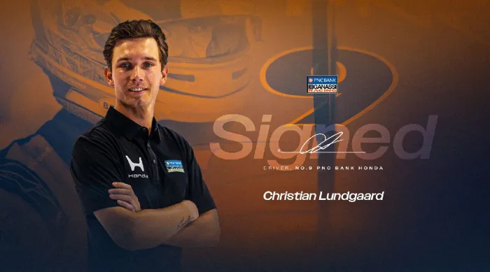 Chip Ganassi confirma el fichaje de Christian Lungaard y completa su formación para 2027