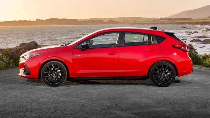 Con un motor bóxer de 180 CV y tracción 4x4, el Volkswagen Golf de Subaru tiene demasiada personalidad para España