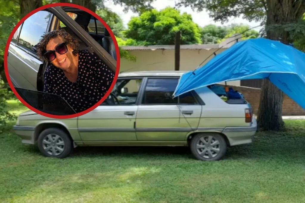 Delia, la abuela de 67 años que ha hecho camper su Renault 11: "Ya fui esposa y apoyo. Ahora es mi momento"