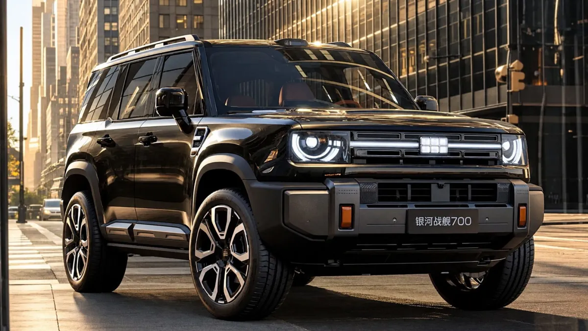 El Defender de Geely se venderá en España en 2027 y es un todoterreno serio con doble bloqueo de diferencial, neumática y 800 mm de vadeo