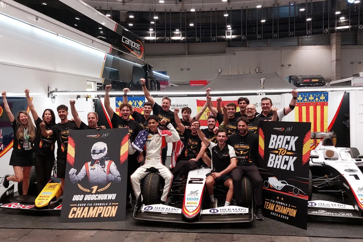 El doble título convierte a Campos en referencia en Formula 3: «van a ir a por nosotros»