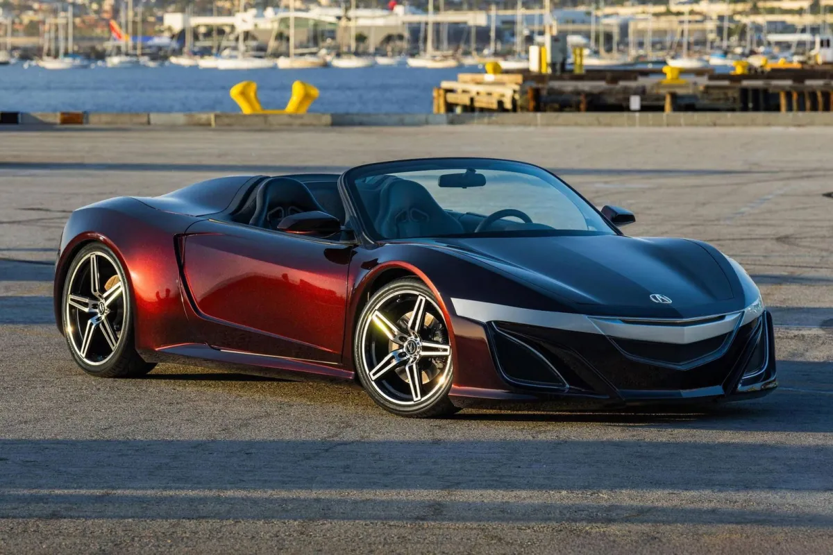 El NSX Roadster de Los Vengadores puede ser tuyo, pero es mucho más peculiar de lo que aparenta, ¡e incluso tiene piezas de un Chrysler PT Cruiser!
