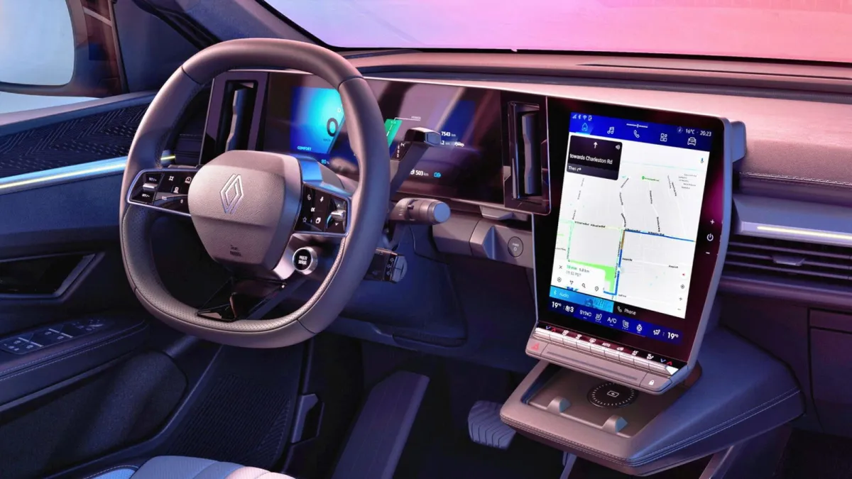 El Tesla Model Y de Renault llega en 2026 con un tamaño más compacto, pero mejor interior y más autonomía