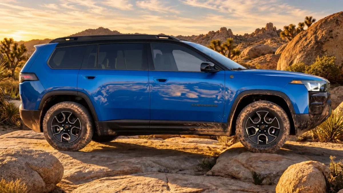 El Toyota RAV4 de Jeep es, con esta versión, más todoterreno que SUV y además tiene un motor híbrido de 211 CV perfecto para Europa