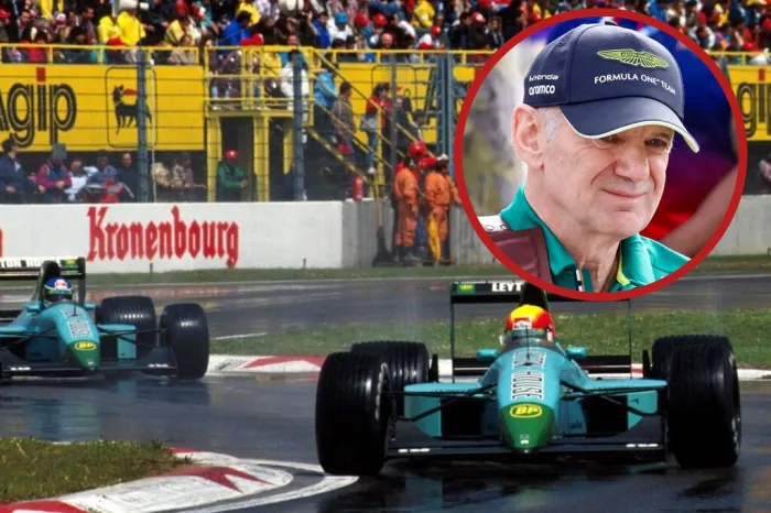 En los primeros pasos de Adrian Newey en la F1 un equipo le despidió  por estar obsesionado con la aerodinámica. Más tarde sus exjefes acabaron en la cárcel