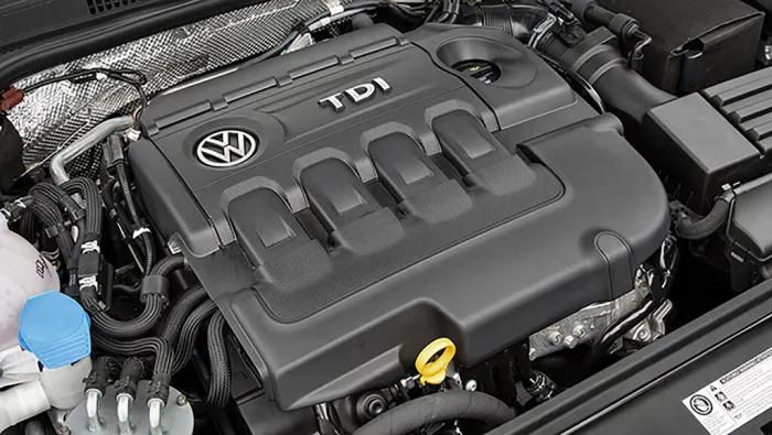 En Volkswagen también existe una correa húmeda parecida a la del PureTech de Stellantis en algunos diésel TDI, pero con una gran diferencia