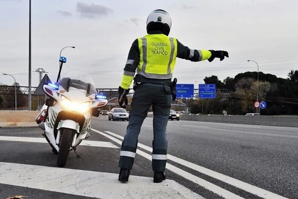 Enseña una captura de pantalla del carnet de conducir en un control y le multan