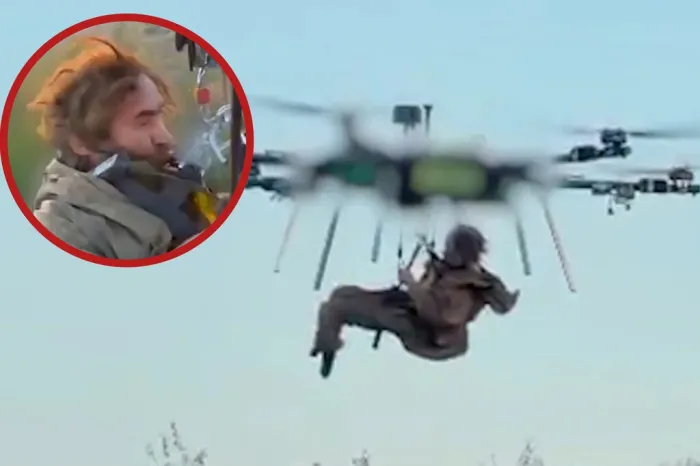 Este soldado ucraniano llevaba 500 días solo en territorio enemigo y fue evacuado en un dron gigante: "Es un acontecimiento histórico"