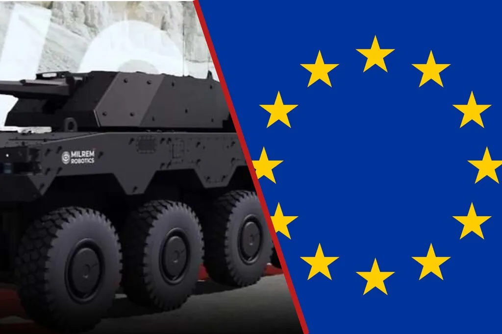 Europa ya tiene su propio tanque-robot de combate: funciona con IA y pega cañonazos sin necesidad de llevar soldados dentro