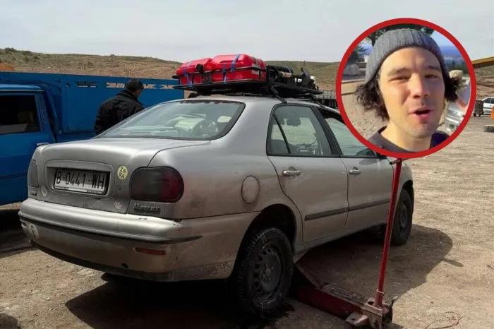 Fabio Belnome ha convertido un Fiat Marea de 1998 en una camper: “Pensé que duraría 23 días. He recorrido 140.000 kilómetros dando la vuelta al mundo”