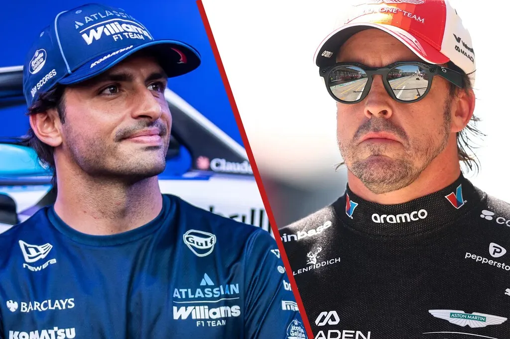 Fernando Alonso señala a Carlos Sainz: "Me echó contra el muro a 340 km/h, y no es la primera vez que lo hace. No sé por qué a veces no le penalizan"