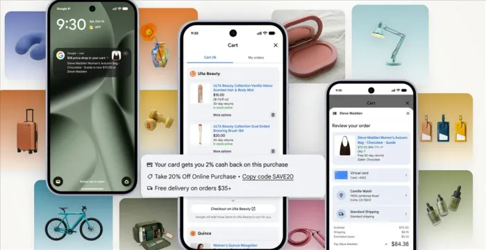 Google estrena Universal Cart en Estados Unidos: un carrito para comprar en varias tiendas desde Gemini y el buscador (y Europa no está en el mapa)
