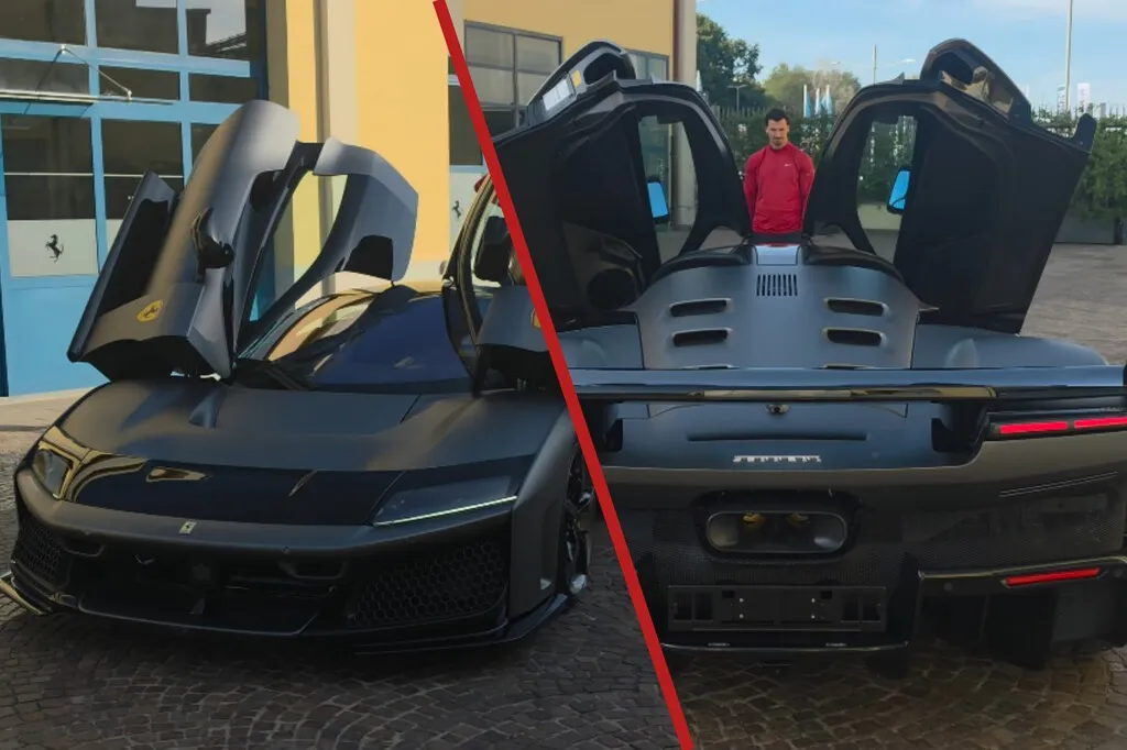 Ibrahimović se regala por sus 45 años el Ferrari más bestia y rápido que existe. Y ya es el enésimo Ferrari que guarda en su garaje