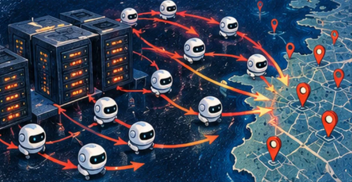 Investigadores rastrean agentes de IA chinos que mapean el servicio de mapas de Alibaba desde la infraestructura de Tencent