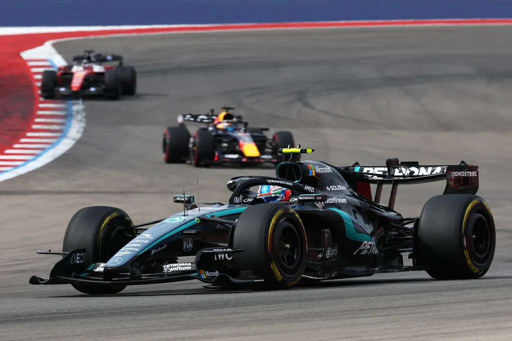 Kimi Antonelli arrasa en Texas y se queda a dos puntos de ser el campeón del mundo más joven de la Fórmula 1