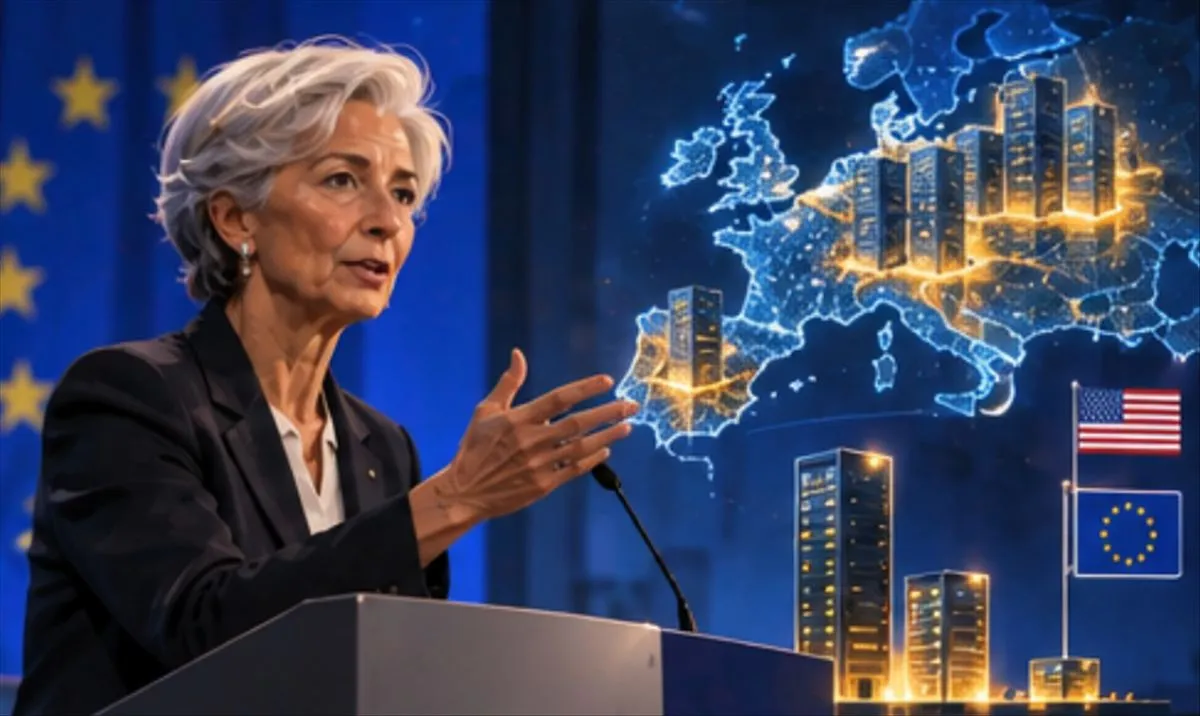 Lagarde avisa: el 75% del cómputo de IA mundial está en EE.UU. y el 5% en Europa. Si no construimos infraestructura propia, alguien puede cortarnos el acceso