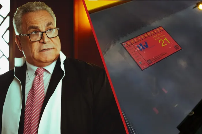 Le pillaron por Córdoba con una pegatina de la ITV caducada y que no era suya. Le han absuelto porque "no había voluntad de falsear"