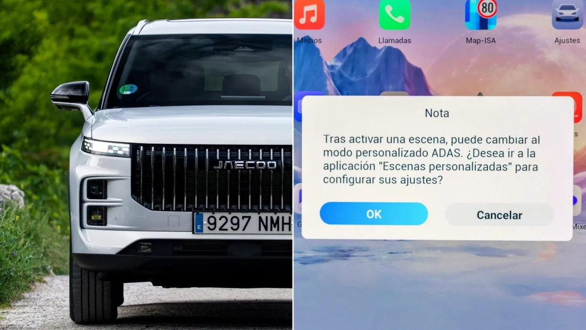 Llega primero a España, antes que al resto de Europa, para Omoda y Jaecoo el botón de "apagar las molestias" de Renault