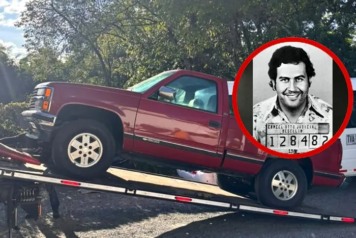 Los herederos de Pablo Escobar ya no se pelean por dinero, sino por una vieja pickup Chevrolet que perteneció al narco