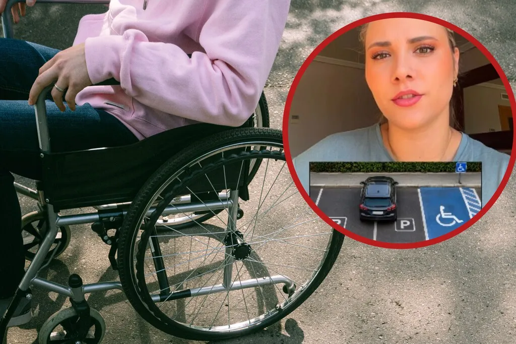 Lucía Martínez, técnico de enfermería en silla de ruedas: "He tenido que aparcar ocupando dos sitios porque no había plazas para Personas con Movilidad Reducida"