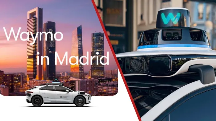 Madrid se llena de robotaxis sin conductor: los de Uber llegarán este año y los de Waymo en 2027