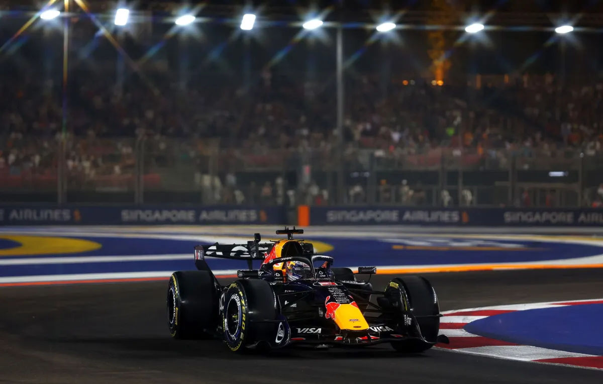 Max Verstappen sólo necesita un intento para conquistar la pole position al sprint en Singapur