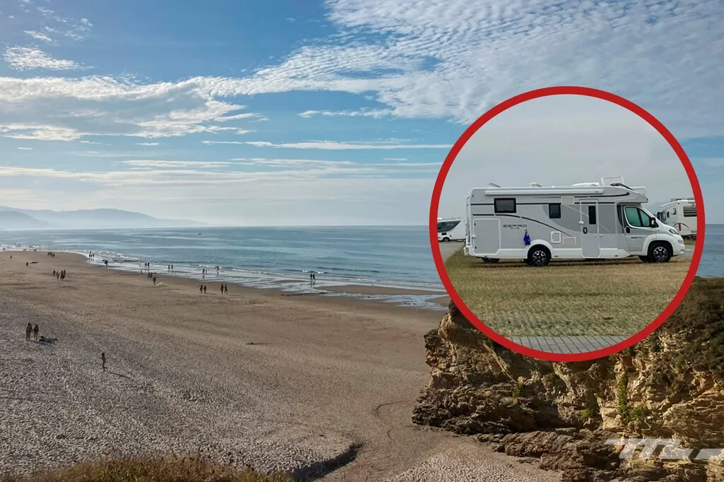 Ni toldos, ni sillas: la costa de Lugo se pone seria con las camper y autocaravanas, con multas de hasta 3.000 euros