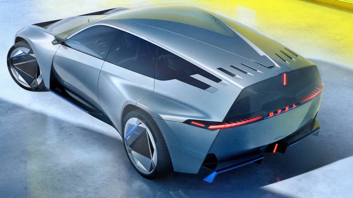 Parece el Panamera de Opel, pero se llama STX Concept y tiene el diseño que la marca quiere para sus coches en pleno 2026