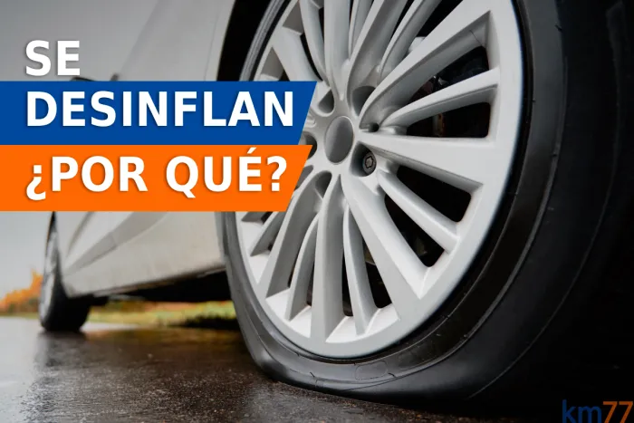 Por qué los neumáticos se desinflan solos