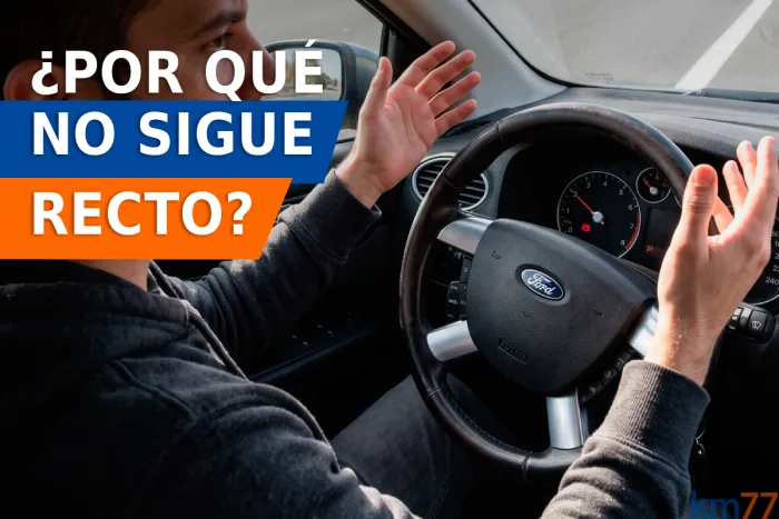 Por qué mi coche no va recto si suelto el volante