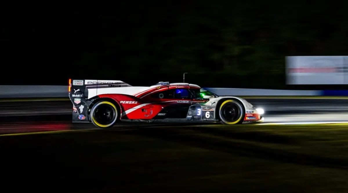 Porsche Penske Motorsport conquista Petit Le Mans en medio de la noche que definió la temporada