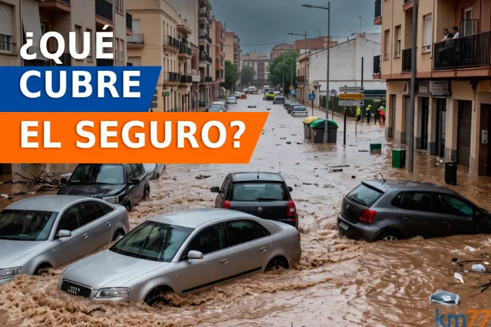 Qué cubre el seguro del coche en catástrofes naturales