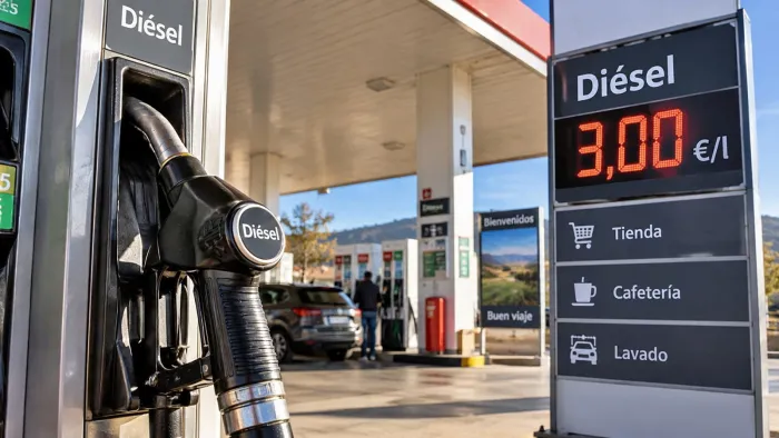 ¿Qué está pasando con el diésel? En Alemania ya toca los 3 €/litro y en España ha subido un 30% en poco tiempo