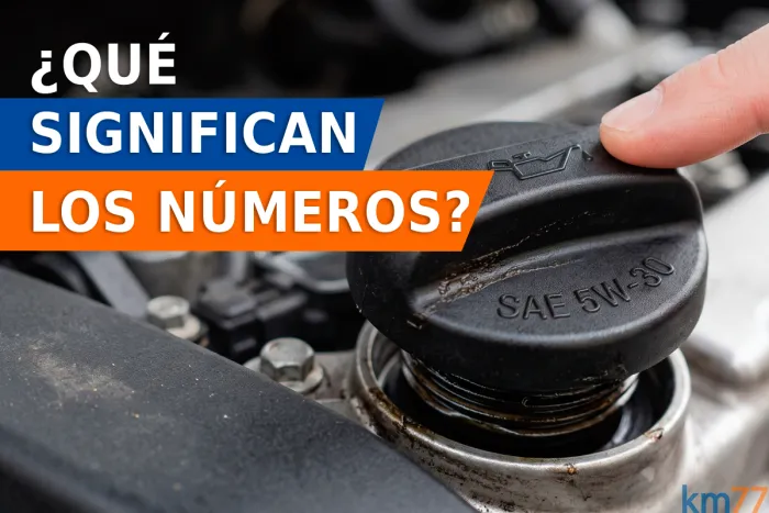 Qué significan los números del tapón del aceite