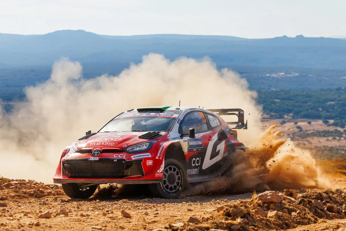 Rally de Italia-Cerdeña: Elfyn Evans toma aire a pesar del empuje incansable de Oliver Solberg