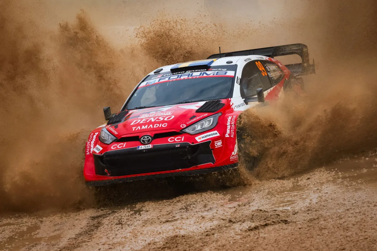 Rally de Italia-Cerdeña: Oliver Solberg empieza mandando y avisa en la batalla por el Mundial