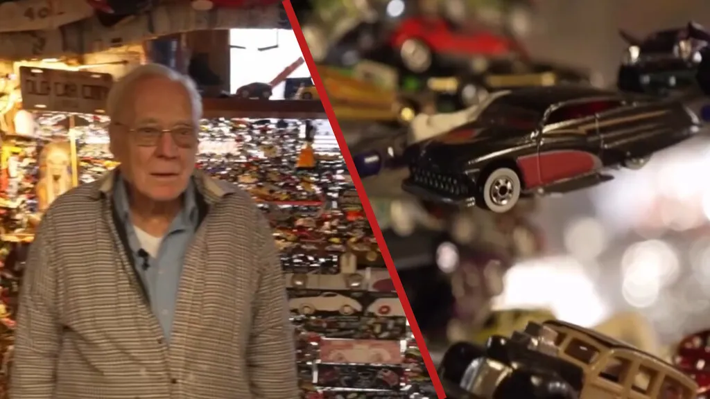 “Tengo 38.979 Hot Wheels”: este abuelo empezó tarde a coleccionar coches en miniatura, pero ahora tiene un tesoro en casa
