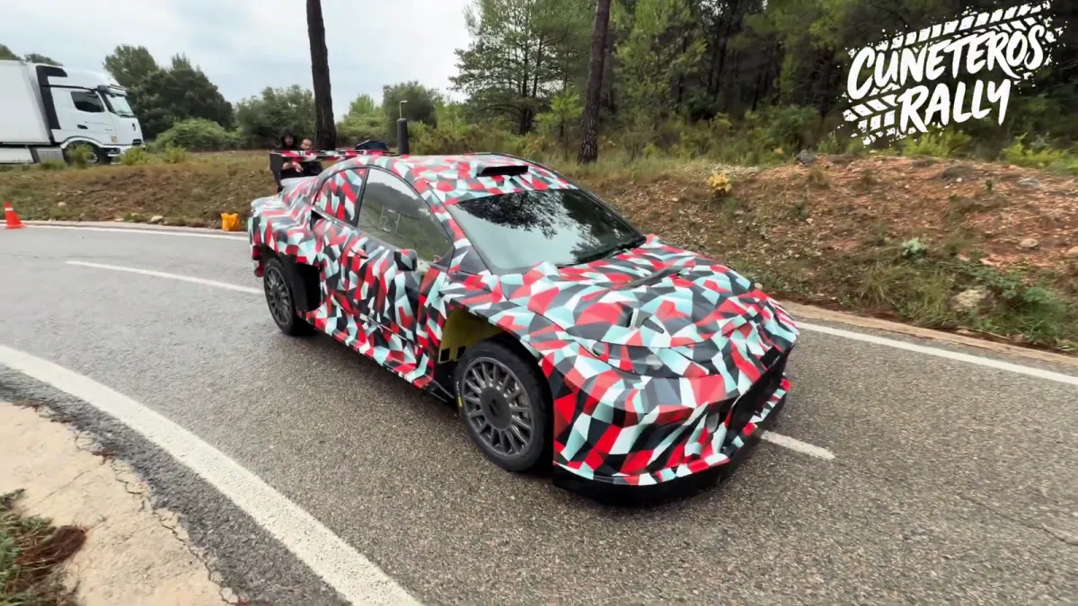 Toyota ya 'rueda' en Cataluña su nuevo WRC27 con Kalle Rovanperä y Ott Tänak como probadores de lujo