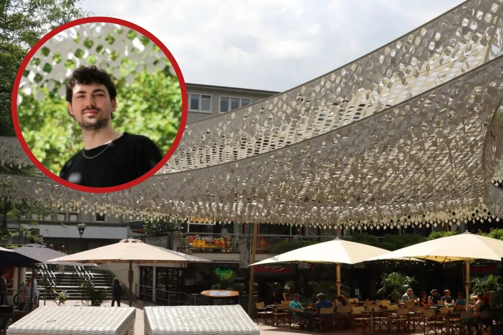 Un estudiante alemán ha inventado un toldo orgánico que imita la sombra de un árbol, y ya lo están poniendo en las calles
