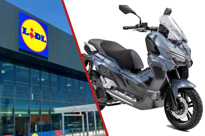 Va a haber colas kilométricas en Lidl: después de la moto estilo trail llega un scooter de 125 cc con ABS y puños calefactables por menos de 3.500 euros