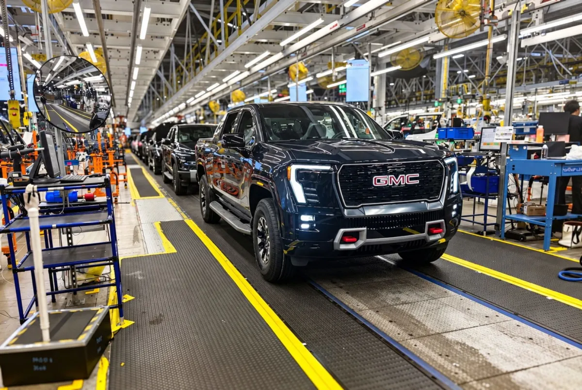 Ya están saliendo de fábrica los primeros GMC y Cadillac con níquel, cobalto y manganeso reciclados al 100%